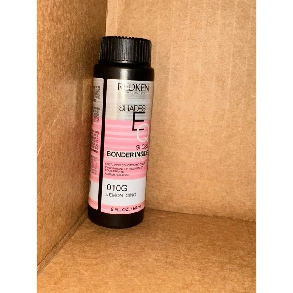 Redken Shades EQ‎ Gloss Bonder Inside 10G Lemon Icing 2oz Hair Color Toner